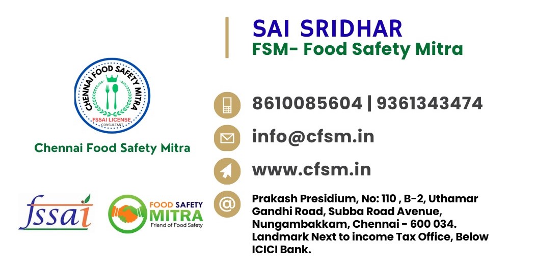 Food Compliance Tamil Nadu